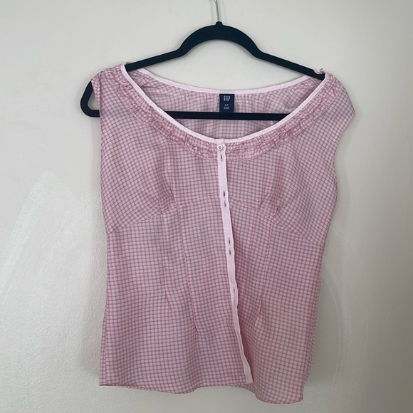 Vintage Gap Pink button up - Picture 1 of 2